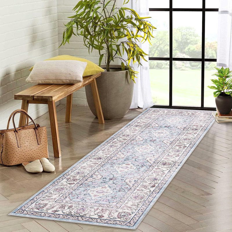Level Loop Roll Out Polyester Carpet Tile, Runner 60 x 230 cm