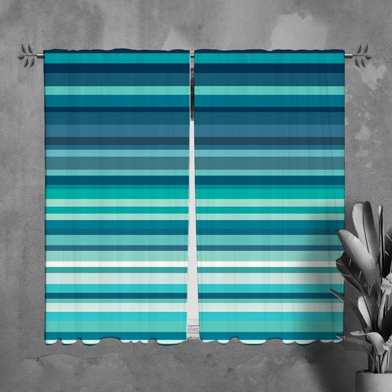 Paire de rideaux obscurcissant en polyester Kallo, L 40 po x L 82 po