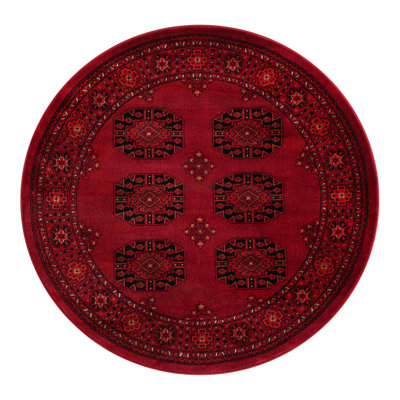 Amro Oriental Red Area Rug