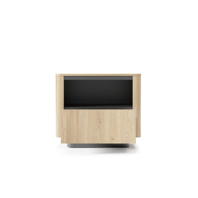 Takuya 63cm W Manufactured Wood Bedside Table