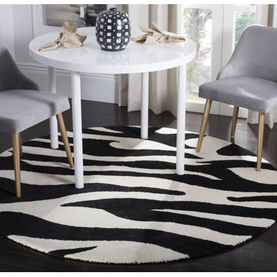 Christoper Hand Tufted Wool Animal Print Rug