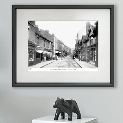 Macclesfield, Chestergate 1898 - Single Picture Frame Print