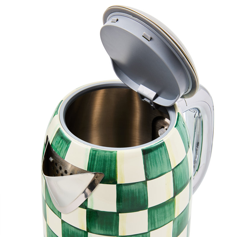 Check Electric Kettle, Emerald
