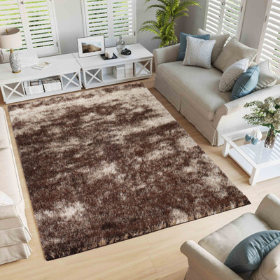 Tarbox Solid Colour Shag Area Rug
