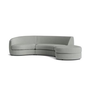 Giselle 3-Piece Left Arm Sectional
