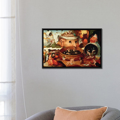 « vision de tondal (vision de tondal) », impression sur toile