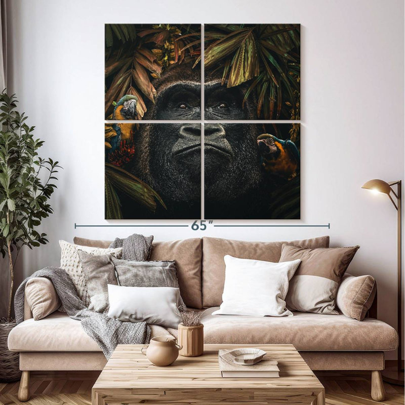 Brampt Gorilla II, 50" H x 50" W