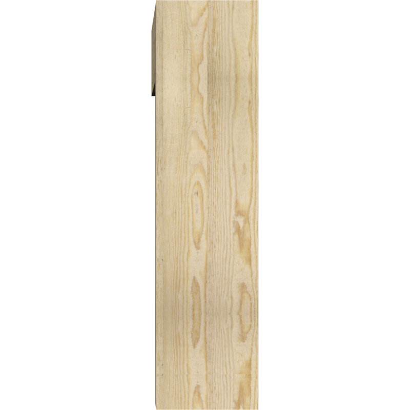 Support de bloc olympique avec entretoise décalée, 32 x 32, Sapin Douglas de l 8 po (scié brut)