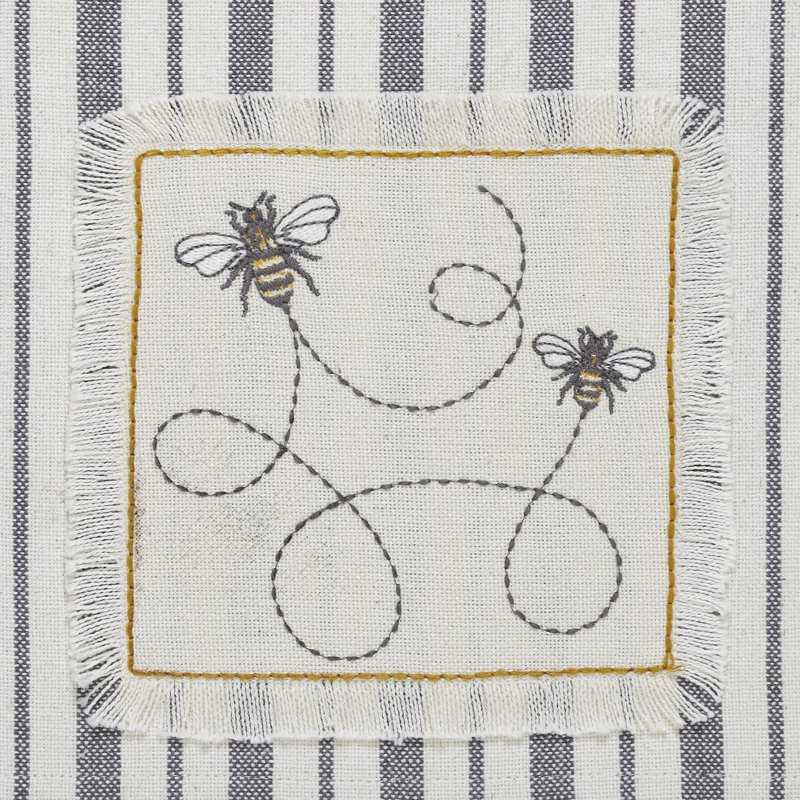 Cotton Embroidered Tea Towel Kitchen Towel