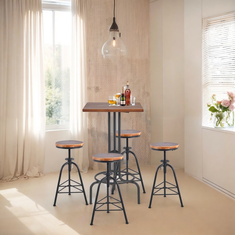 Ensemble de salle à manger pour restaurant L 23,62 po x l 23,62 po Jyzelle