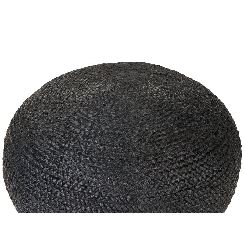 Lunas 60cm Wide Round Pouf Ottoman