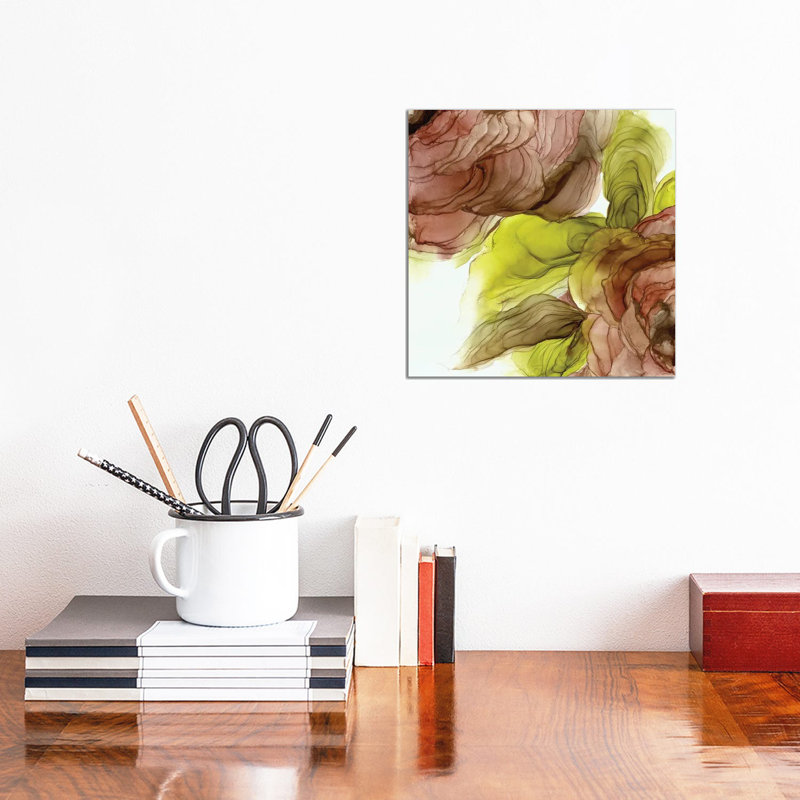 Peonies I by Ansel Adams - Wrapped Canvas Gallery-Wrapped Canvas Giclée, 30.48 cm H x 30.48 cm W