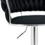 Andraya Swivel Upholstered Adjustable Height Counter Stool with Metal Frame-136914446