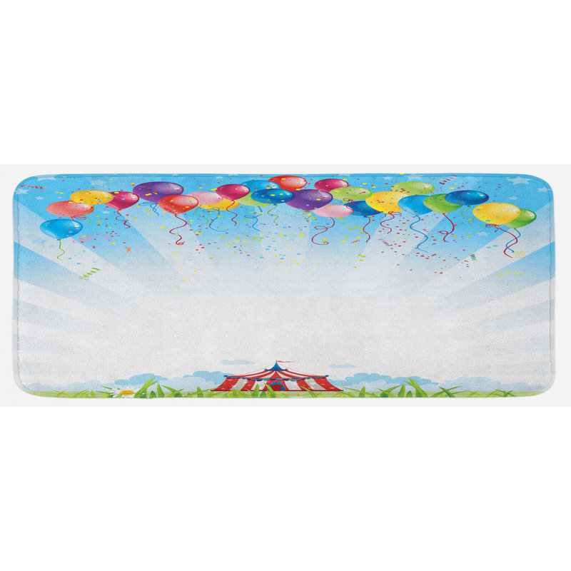 Tapis de cuisine cirque