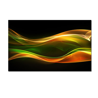 Emerald Flame Print