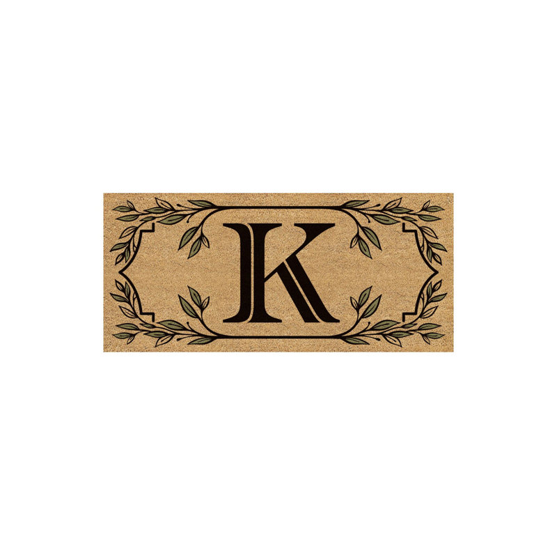 Non-Slip Outdoor Doormat, K
