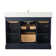 Currahee 48'' Single Bathroom Vanity with Engineered Stone Top
