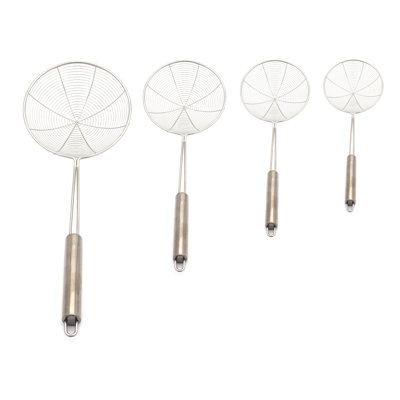 Buckingham Round Handle Spider Strainer premium Stainless Steel  