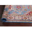 Tapis oriental à motif géométrique à motif de légumes Kazak noué à la main 4 x 6