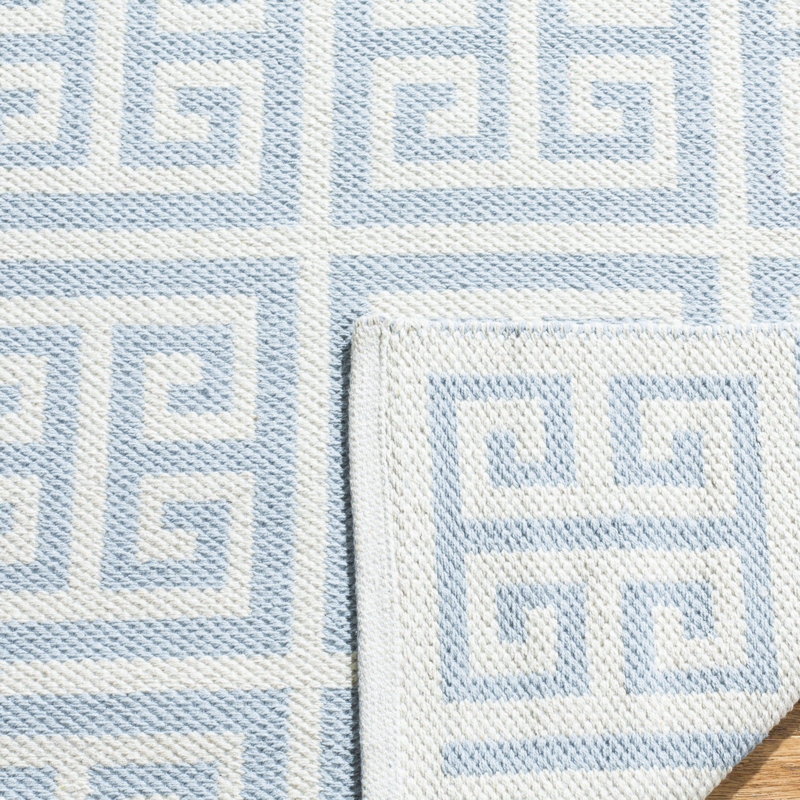 Cotton Hand Woven Area Rug, Rectangle 152 X 244cm