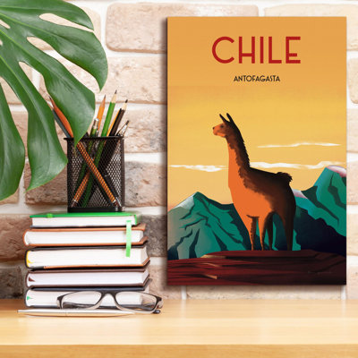 'Chile' by Omar Escalante, Canvas Wall Art