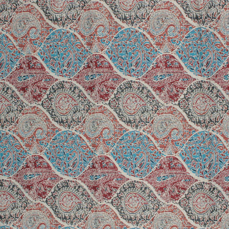Tissu de motif cachemire bridlewood Suite, Chiné