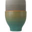 Happy 80's Handcrafted Ceramic Table Vase