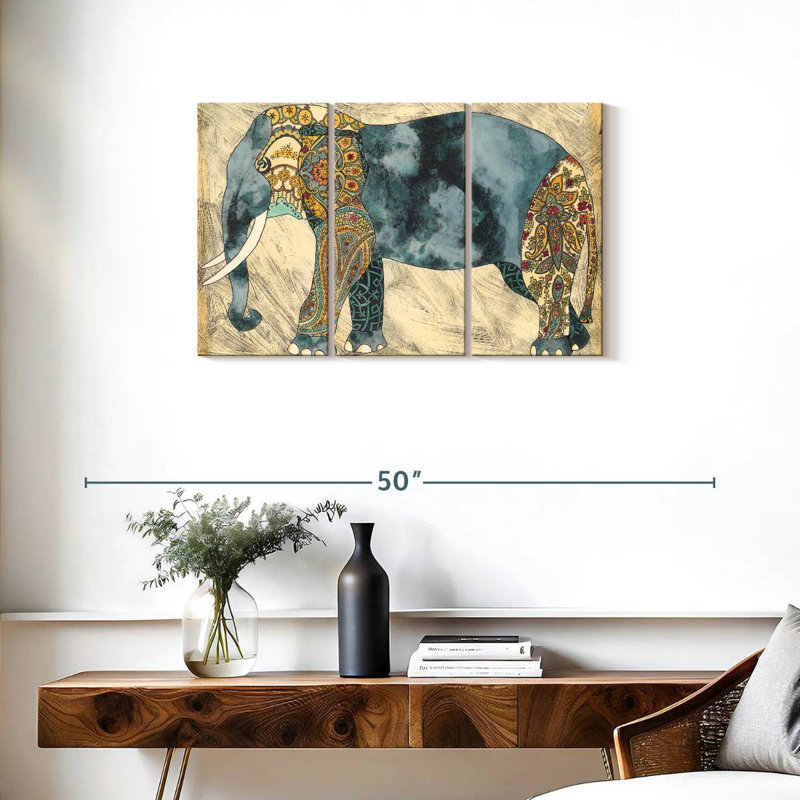 Brampt Royal Elephant, 20" H x 33" W