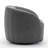 Katherline Hall Faux Leather Swivel Barrel Chair-2260649