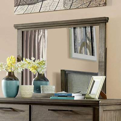 Miroir Swarttz au fini gris