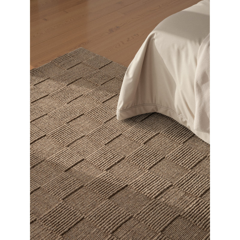 Villeroy & Boch Wool Rug Scala - Natural Living Room Rug with High-Low Texture for Living Room, Dining Room, Bedroom, and Hallway