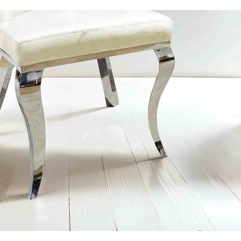 Chaise d'appoint Glam Style 2pc