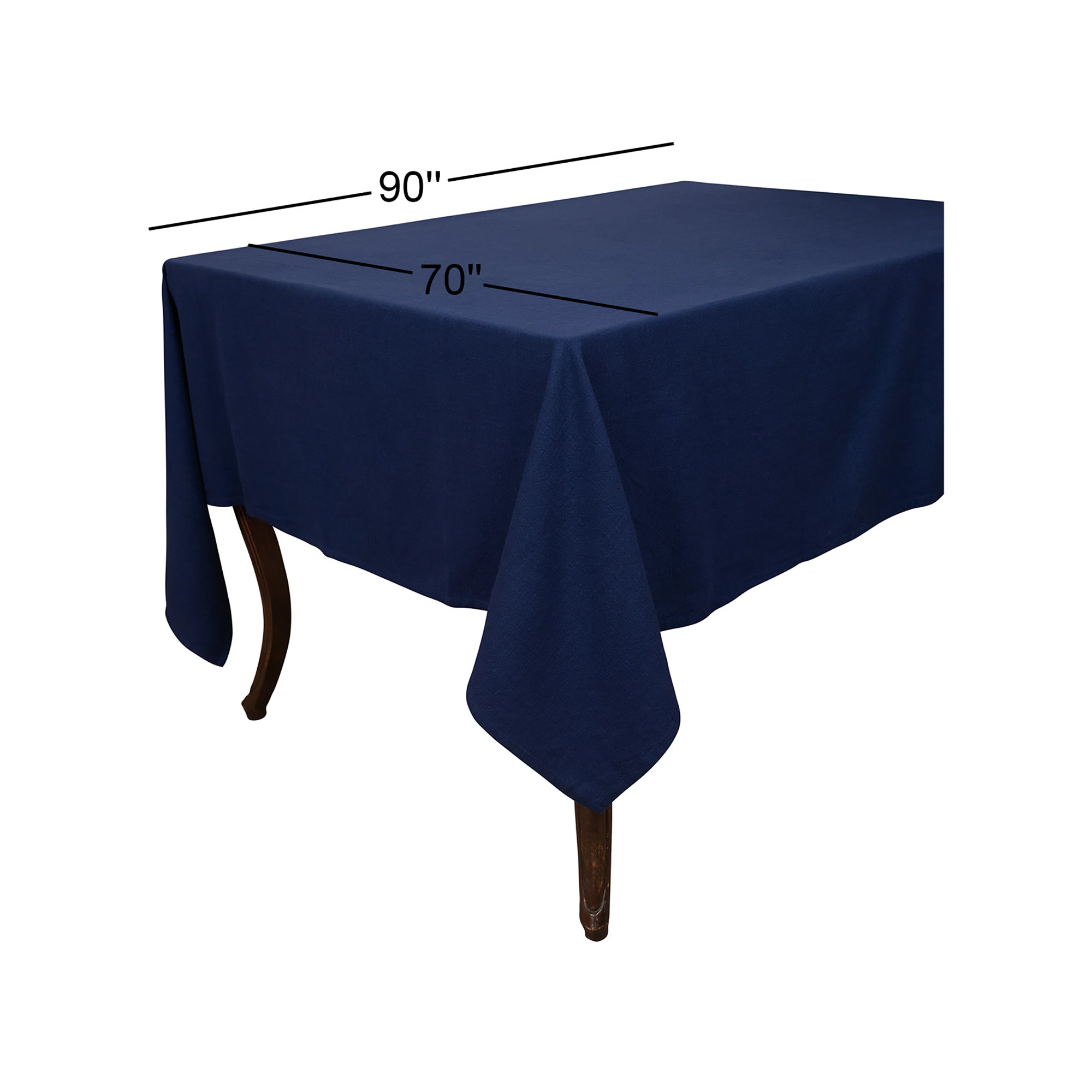 Tablecloth, Blue, 70" x 70"