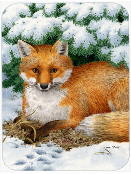Fox Glass Cutting Board