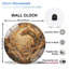 Horloge murale avec horloge murale 12 po
