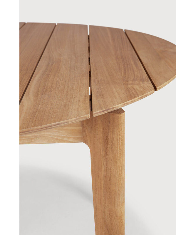Bok Outdoor Round Teak Dining Table