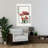 Psychedelic Fly Agarics Contemporary Wall Art-434630944