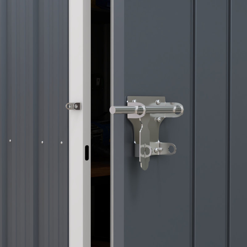 Remise de garage en métal l 7 pi 1 po x P 5 pi 8 po