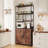 Nazariah 31.49'' Wood Baker's Rack with Microwave Compatibility