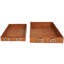  Plateau en cuir - ensemble de 2-87378097