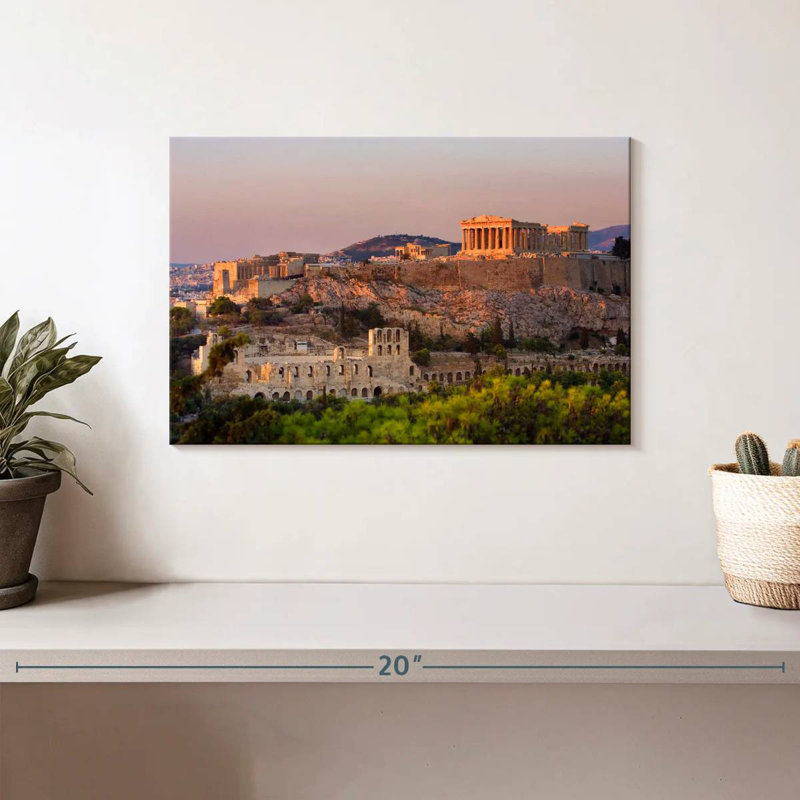 Nicci Acropolis Sunset, 8" H x 12" W
