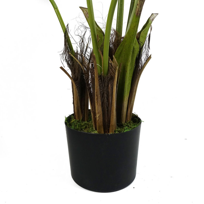 Faux Plant in Pot Liner, 130cm H x 100cm W x 100cm D