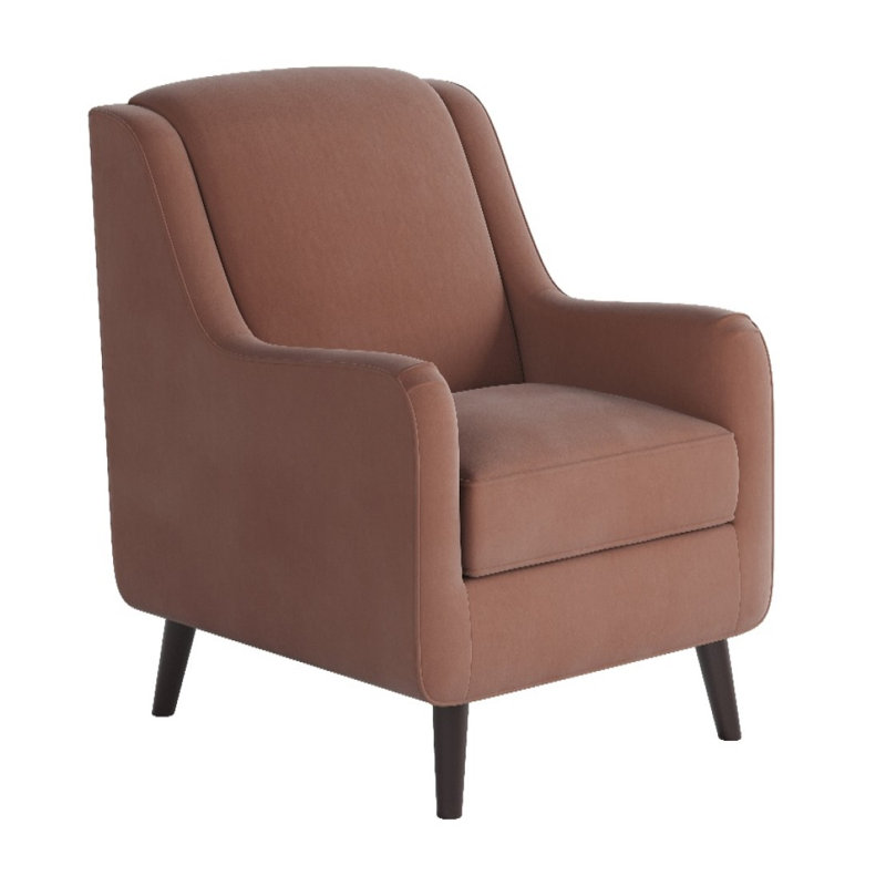Aamorah Armchair, Rosewood