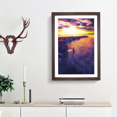 Sunset - Picture Frame Graphic Art Print