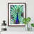 Walnut Framed Paper