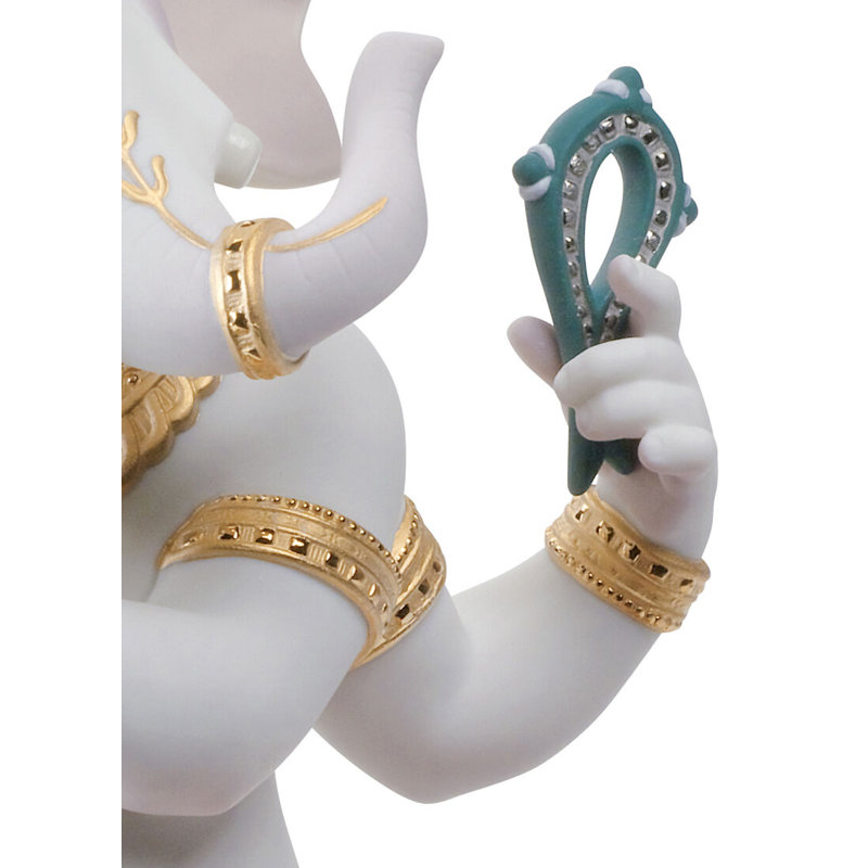 Bansuri Ganesha Figurine
