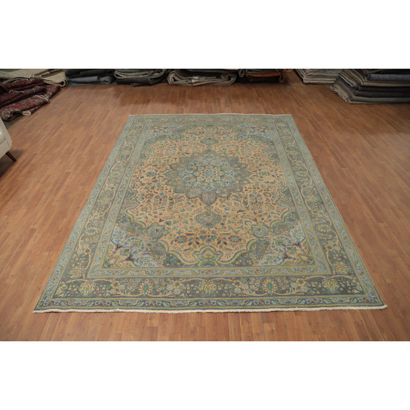 Traditional Floral Area Rug 9x12