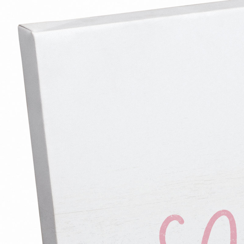 «Love Her Forever», reproduction sur toile, H 20 po x l 30 po