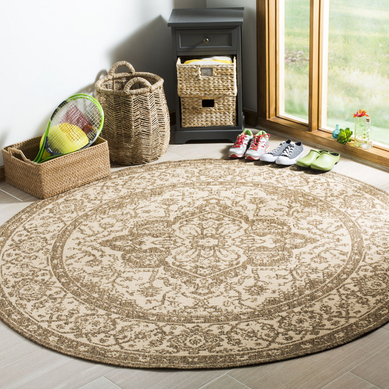 Tapis d'intérieur / extérieur Donivin Performance, Rond 8 pi