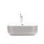 Jebediah 1700mm x 800mm Soaking Acrylic Bathtub-1591015822
